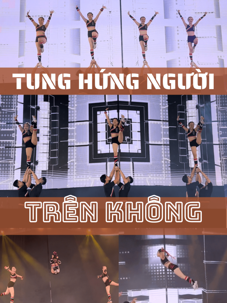 Hình ảnh tiết mục Cheerleading của 218 Dance Crew