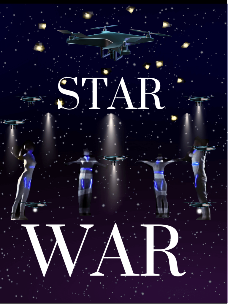 Hình ảnh tiết mục Dancing drone led của 218 Dance Crew