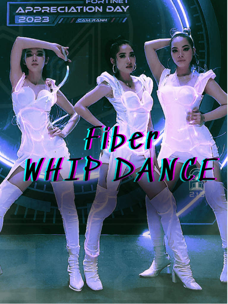 Hình ảnh tiết mục Nhảy roi led đầu tiên của Việt Nam của 218 Dance Crew