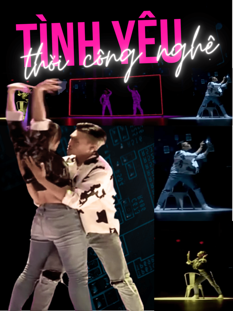 Hình ảnh tiết mục Tình yêu thời công nghệ của 218 Dance Crew