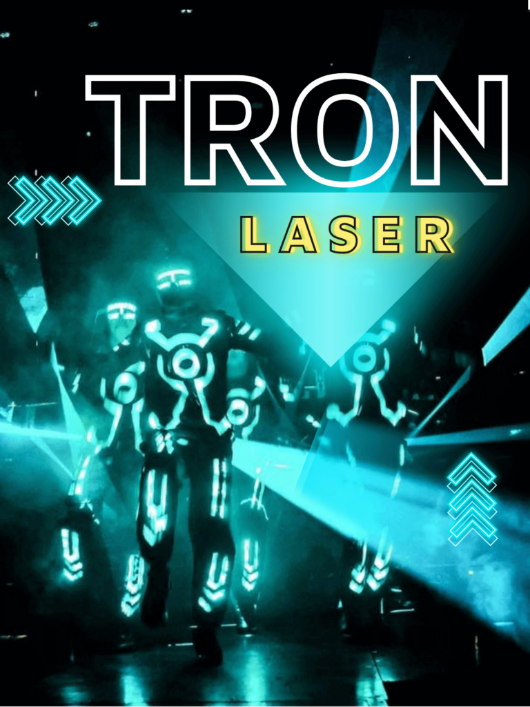 Hình ảnh tiết mục Tron laser dance của 218 Dance Crew